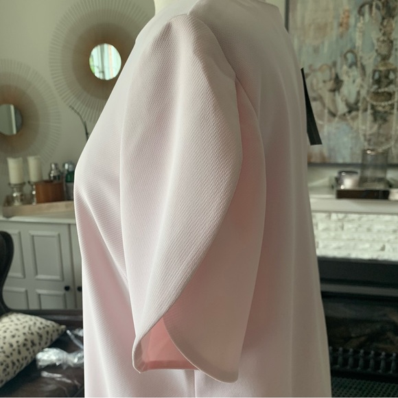 NWT French Connection Pink Tulip Sleeve Dress - Picture 3 of 10